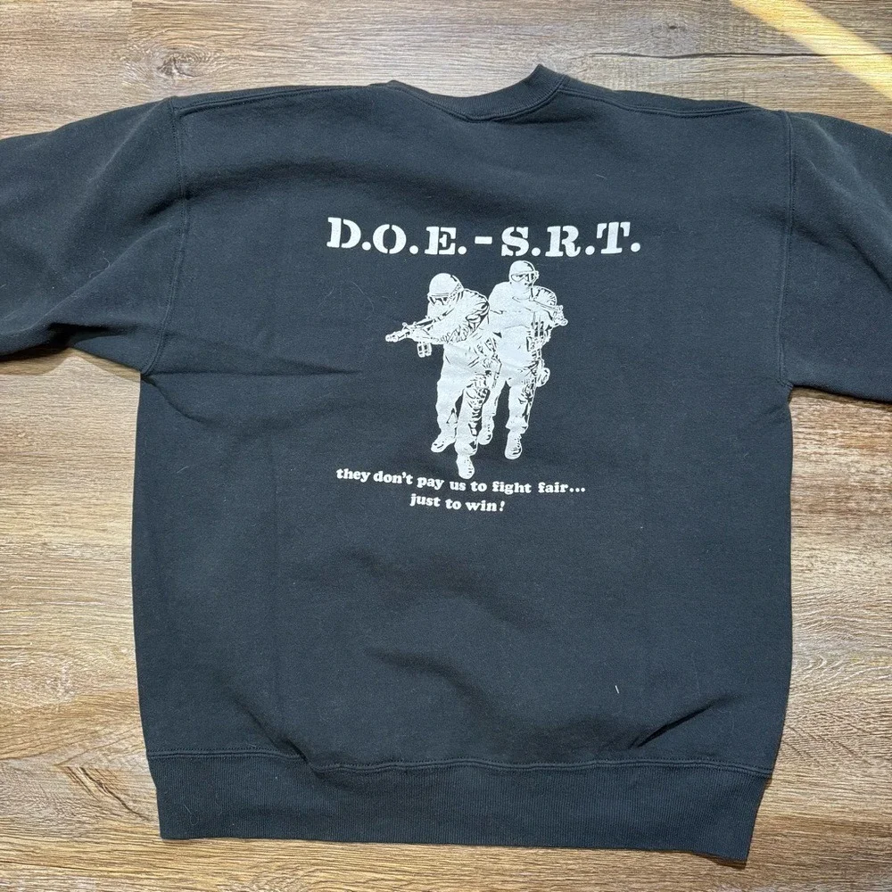Vintage‎ 1980s DOE Special Response Team Crewneck Sweatshirt